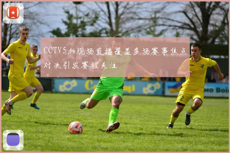 CCTV5加现场直播覆盖多场赛事焦点对决引发赛程关注