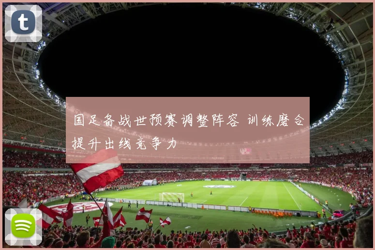 国足备战世预赛调整阵容 训练磨合提升出线竞争力